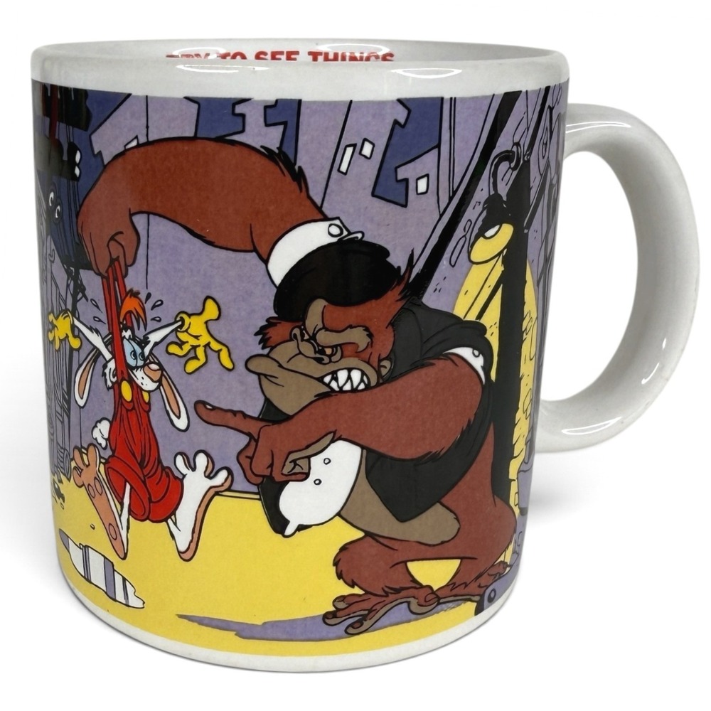 Applause Who Framed Roger Rabbit Coffee Mug Bongo The Gorilla Vintage 1980s